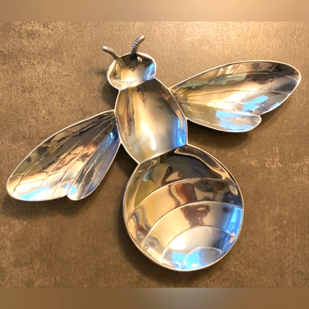 Bumblebee Silver Platter